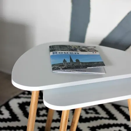 Appartement Cocooning au charme normand proche de la gare